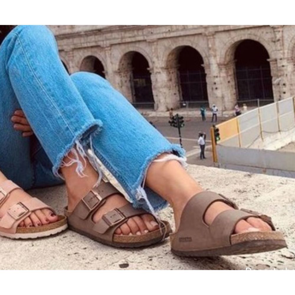 NEW Birkenstock Arizona Birko-Flor Birkibuc Mocca Sandal EU 37 US 6-6.5 BI37